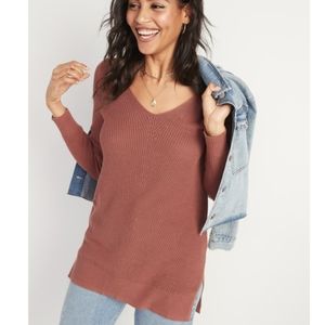 👕OLD NAVY - Textured V-Neck Sweater Tunic